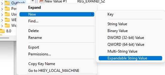 Expandable String Value